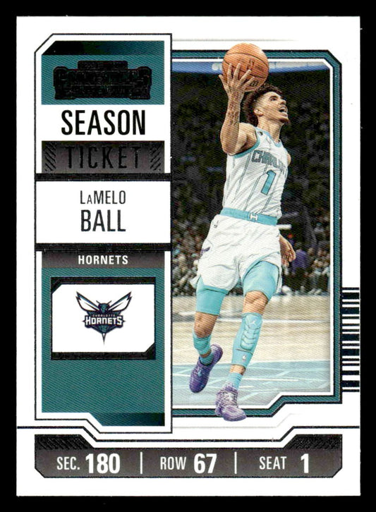 2023-24 Panini Contenders #26 LaMelo Ball