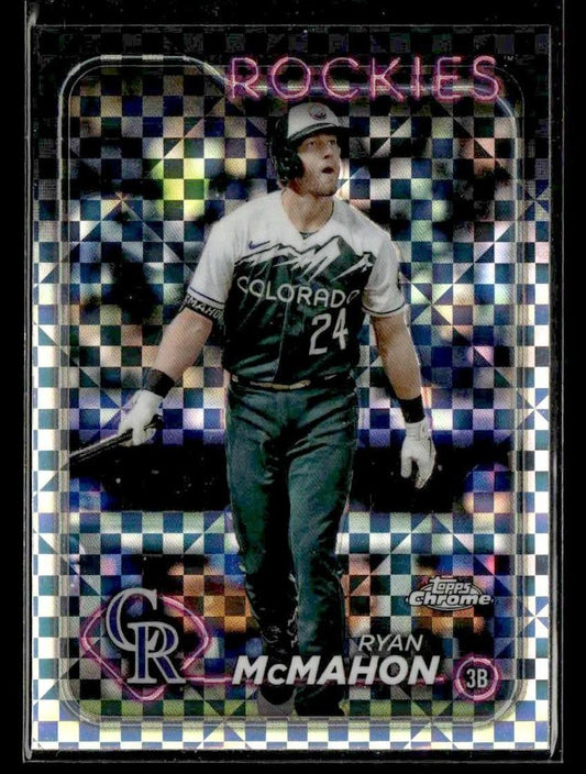 2024 Topps Chrome #299 Ryan McMahon X-Fractors