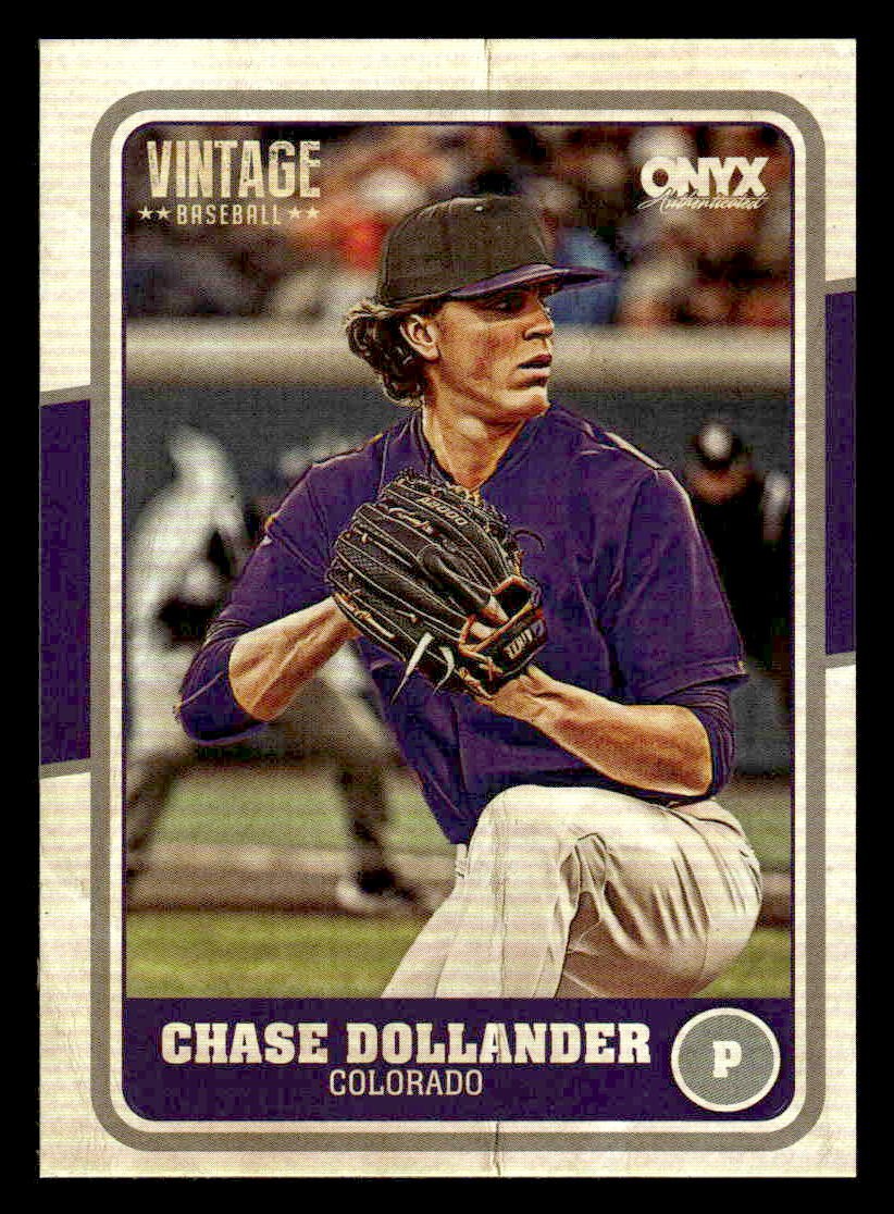 2025 Onyx Vintage #OVCHDO Chase Dollander