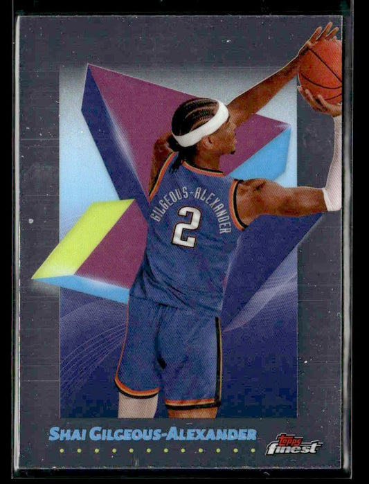 2024-25 Topps Finest #67 Shai Gilgeous-Alexander