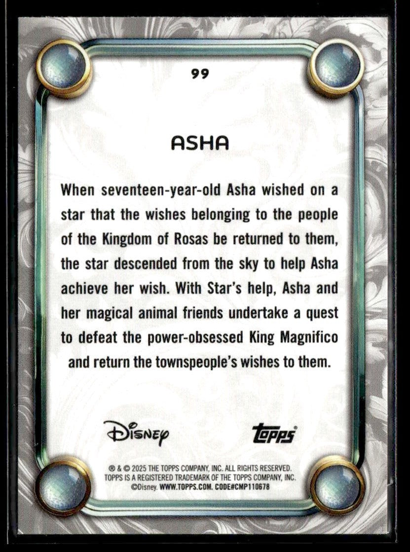 2025 Topps Disney Wonder #99 Asha