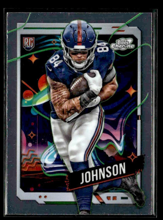 2024 Topps Chrome Cosmic #171 Theo Johnson