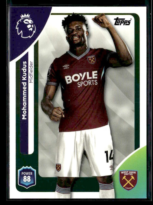 2025-26 Topps Premier League #281 Mohammed Kudus