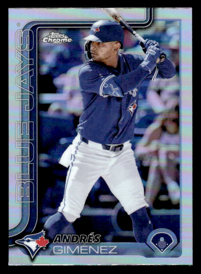 2025 Topps Chrome #70 Andrés Giménez Refractors