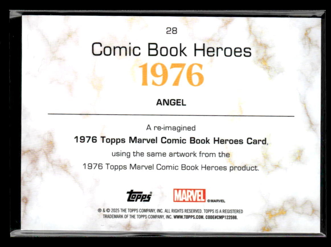 π Angel β 2025 Topps Marvel 1975 Golden Anniversary #28 π