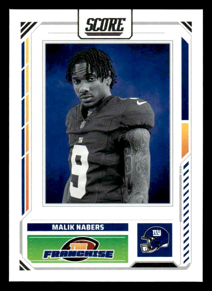 2025 Score #24 Malik Nabers The Franchise