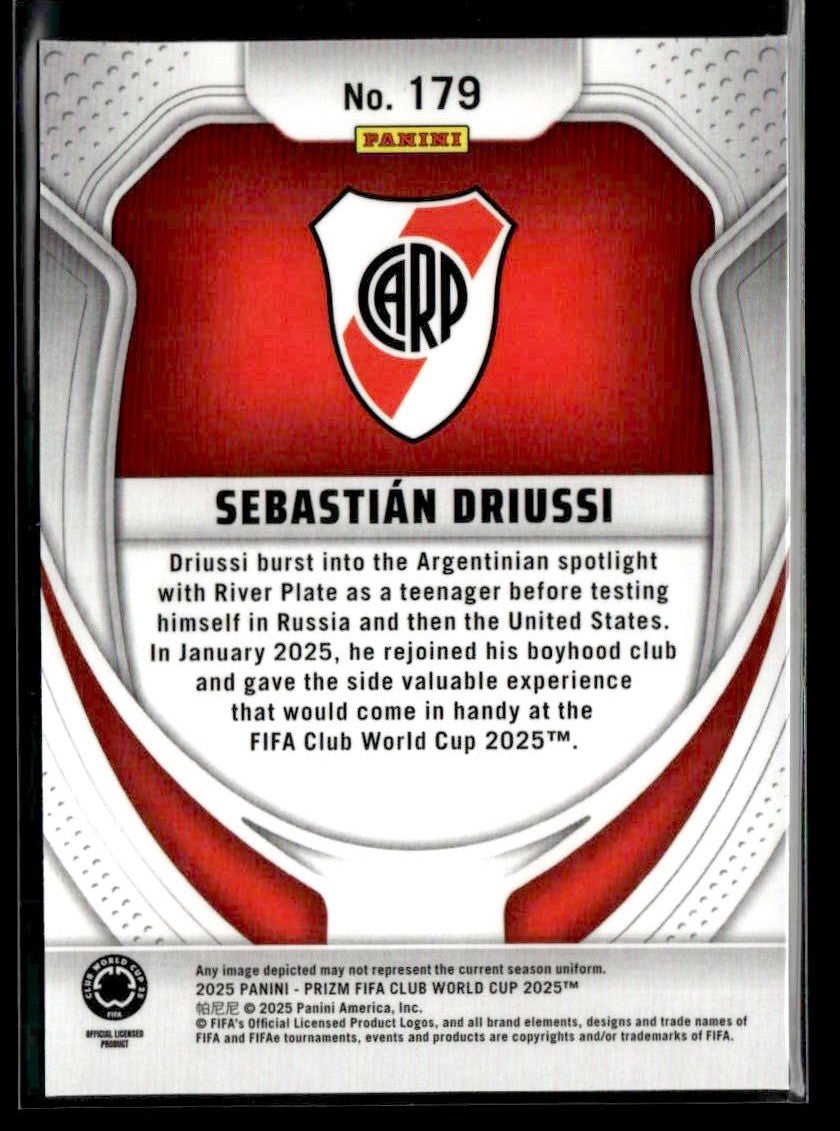 2025 Panini Prizm FIFA Club World Cup #179 Sebastian Driussi