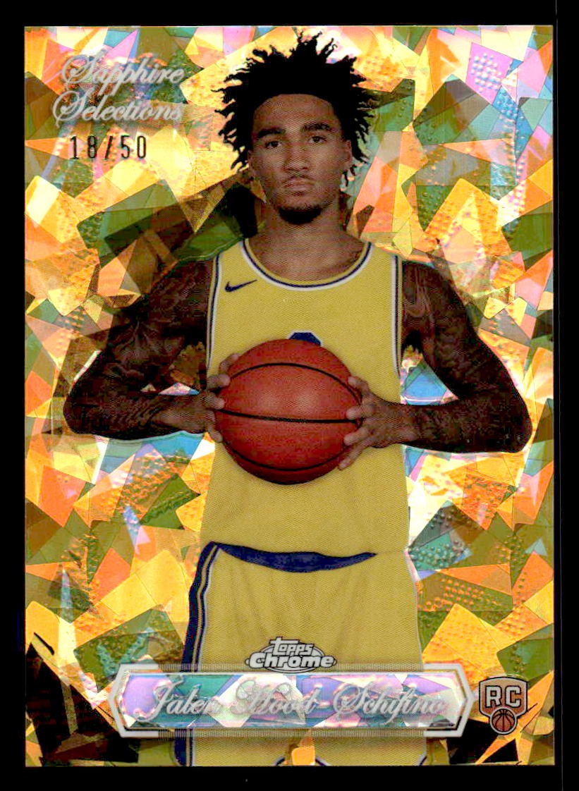 2023-24 Topps Chrome Sapphire #SS-9 Jalen Hood-Schifino Selections - Gold #/50