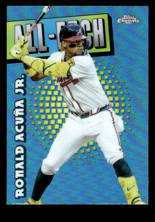 2025 Topps Chrome #CAE-8 Ronald Acuna Jr. Chrome All-Etch
