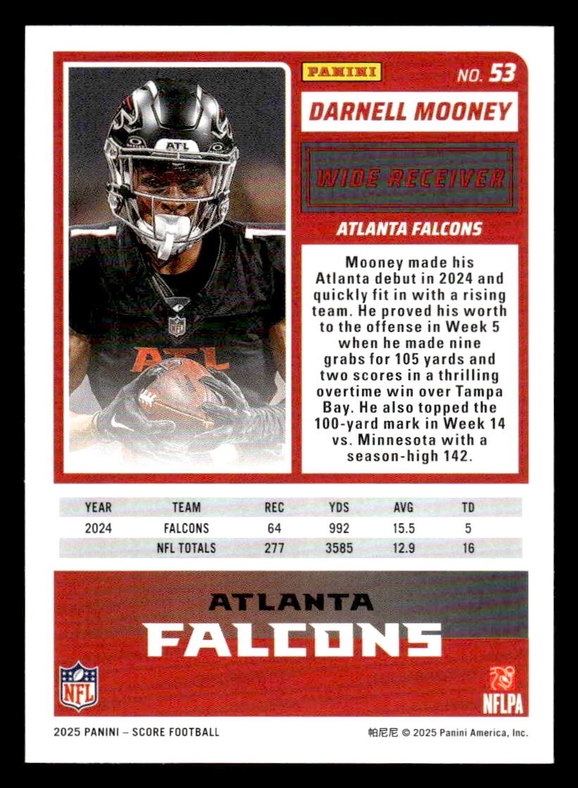 2025 Score-A-Treat #53 Darnell Mooney