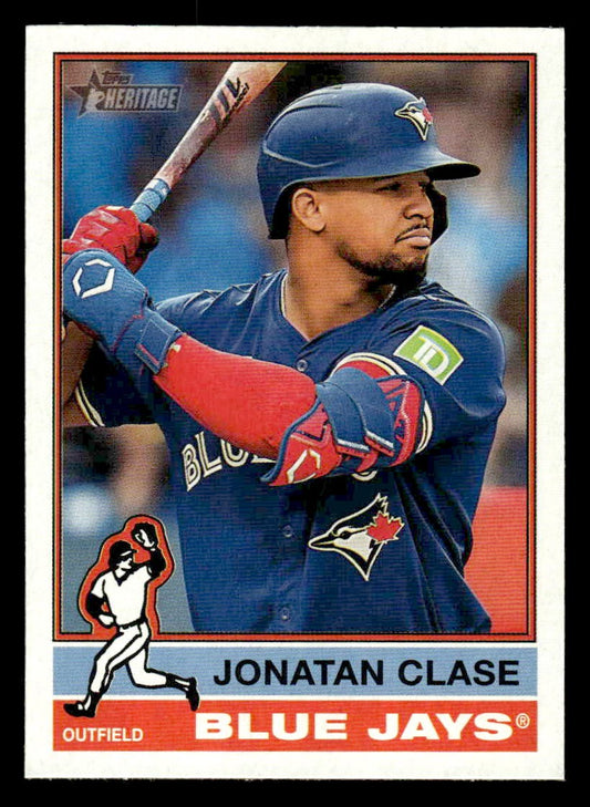 2025 Topps Heritage #327 Jonatan Clase
