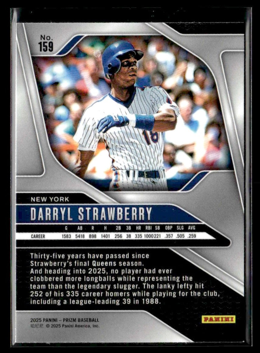 2025 Panini Prizm #159 Darryl Strawberry