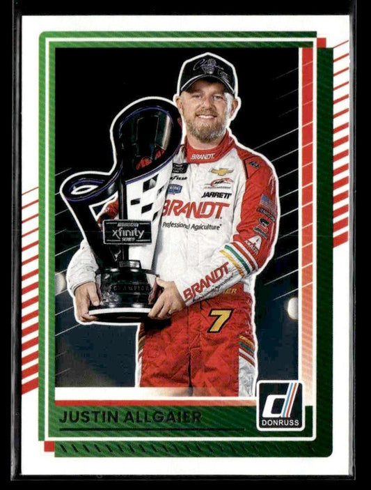 2025 Donruss #5 Justin Allgaier