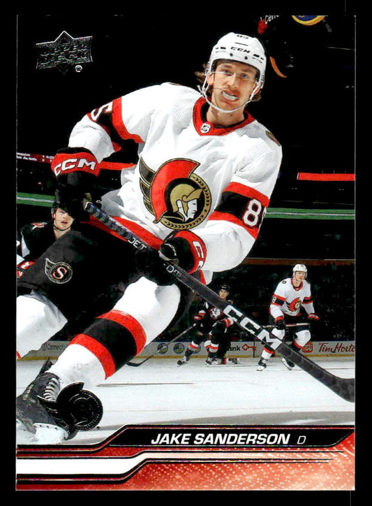 2023-24 Upper Deck #378 Jake Sanderson