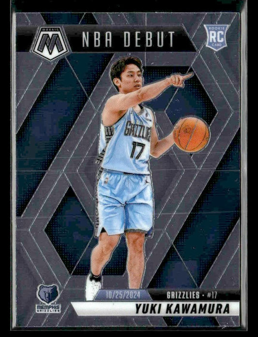 2024-25 Panini Mosaic #265 Yuki Kawamura