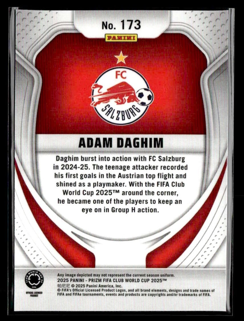 2025 Panini Prizm FIFA Club World Cup #173 Adam Daghim