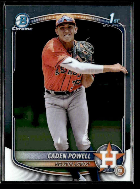 2025 Bowman Chrome #BCP-212 Caden Powell