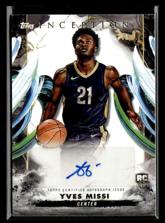 2025 Topps Inception #RA-YM Yves Missi Rookie Autographs