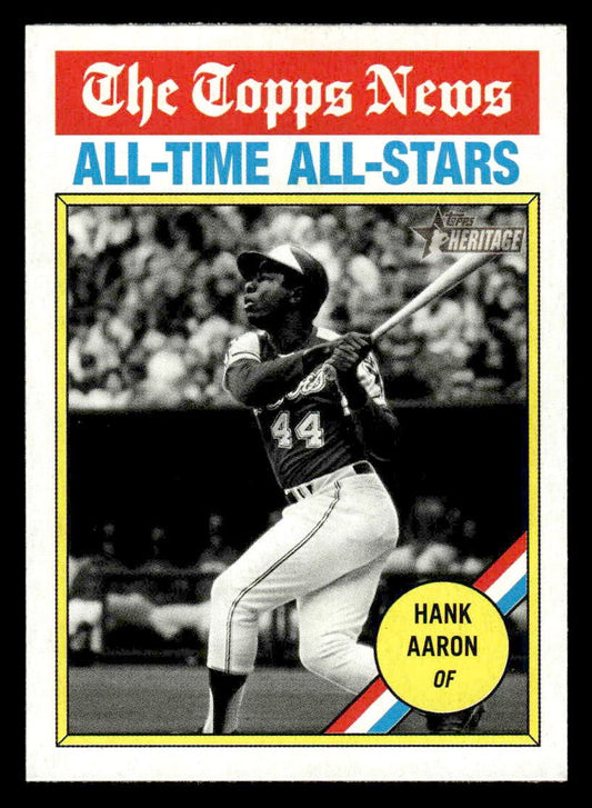 2025 Topps Heritage #346 Hank Aaron