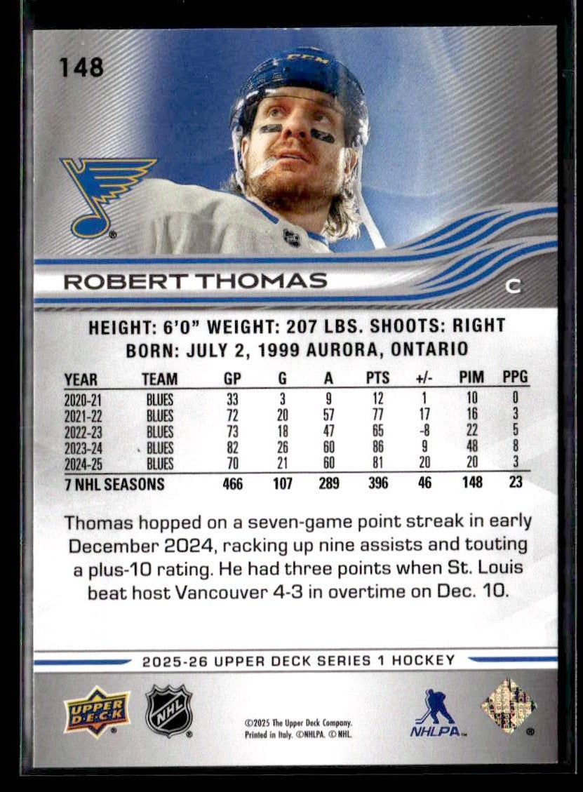 2025-26 Upper Deck #148 Robert Thomas