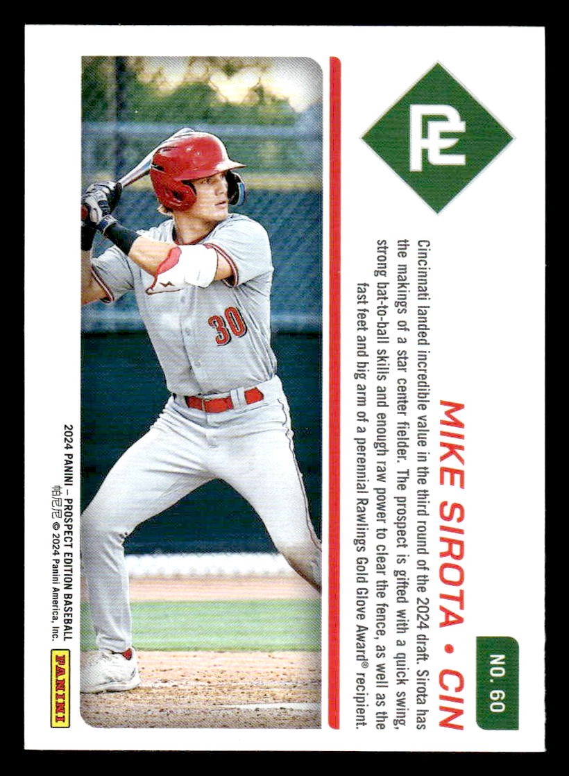 2024 Panini Prospect Edition #60 Mike Sirota