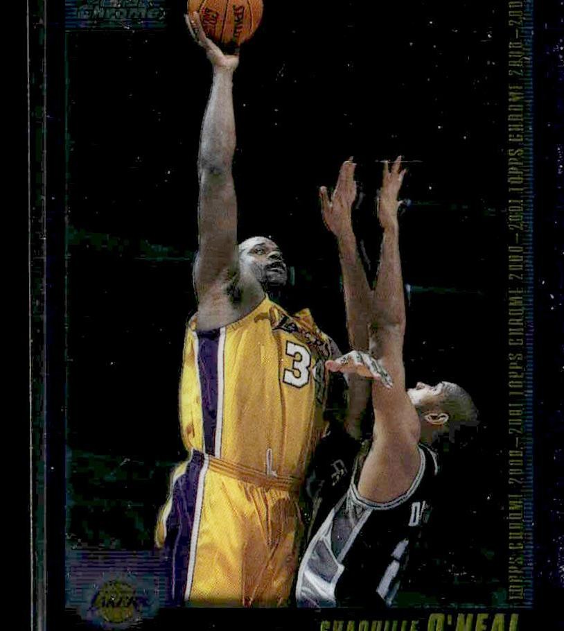2000-01 Topps #TCP1 Shaquille O'Neal Topps Chrome Previews
