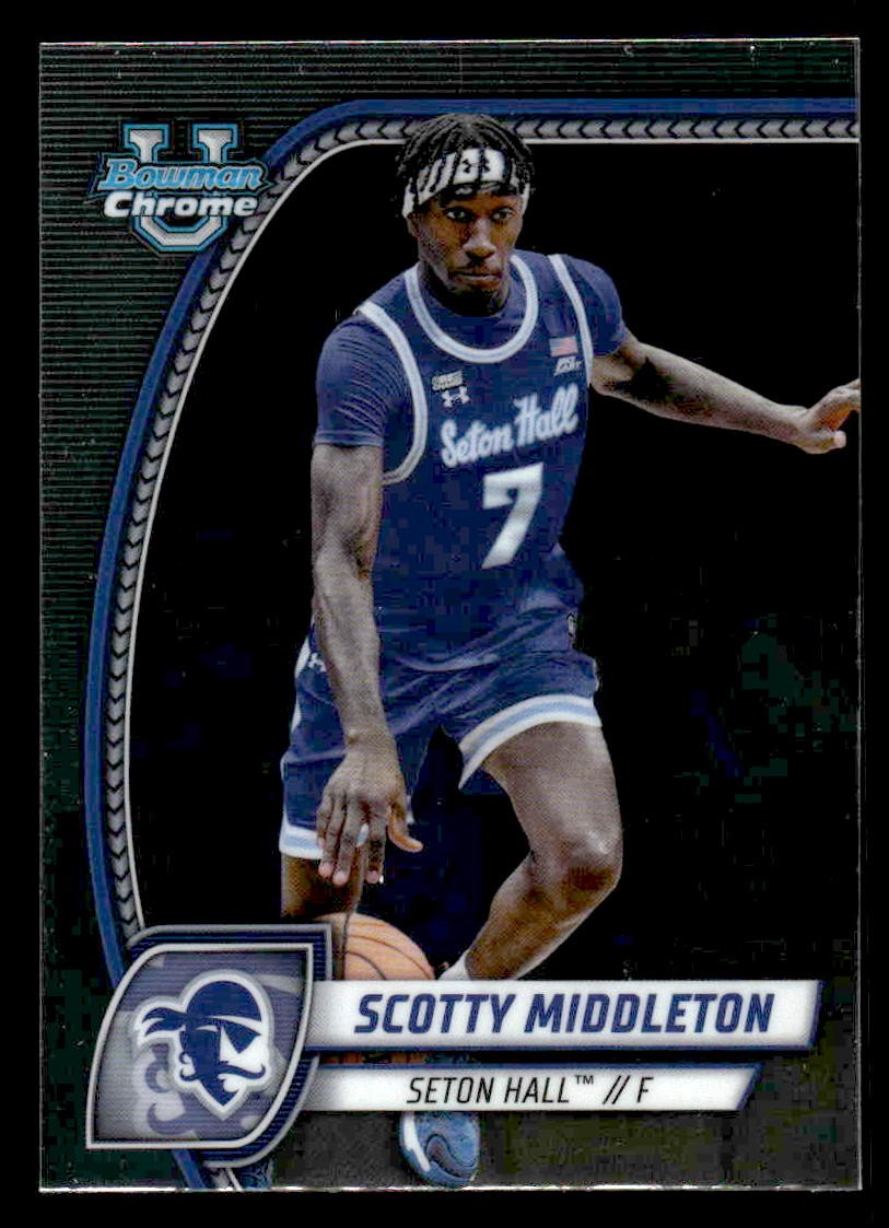 2024-25 Bowman University Chrome #94 Scotty Middleton