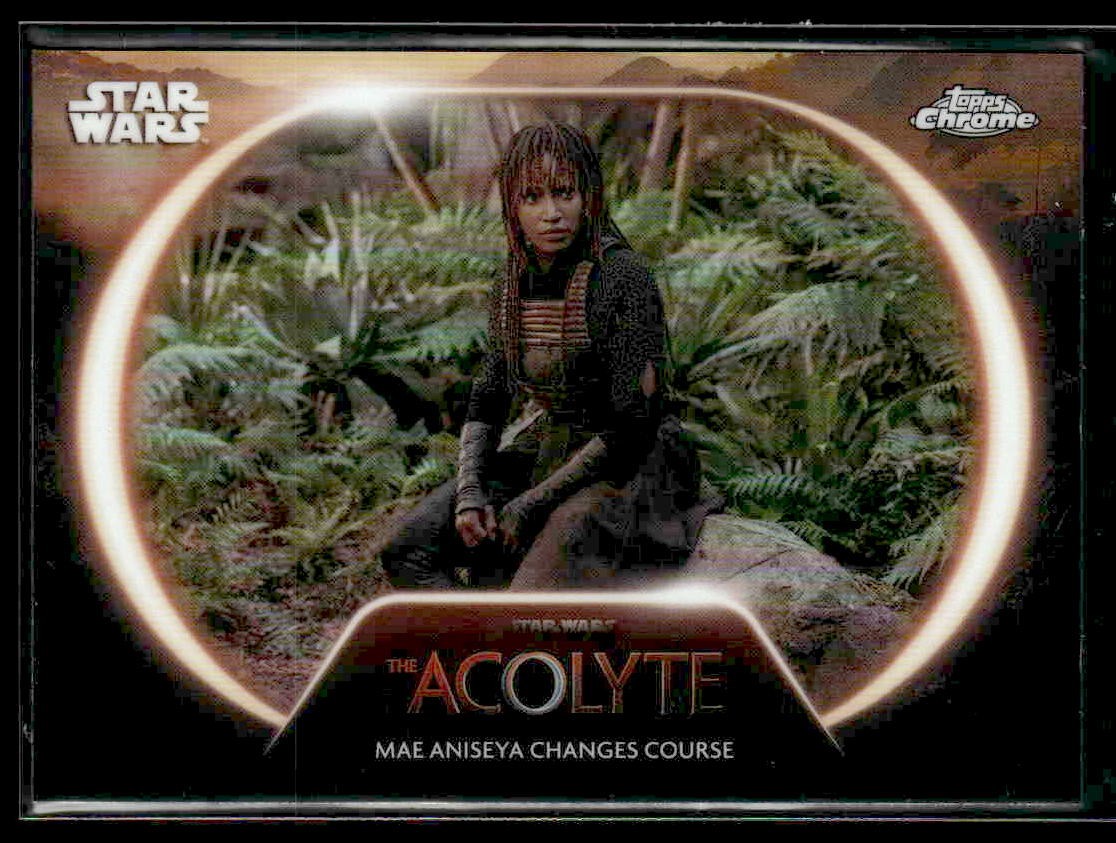 2025 Topps Chrome Star Wars #AC-10 Mae Aniseya Changes Course Acolyte