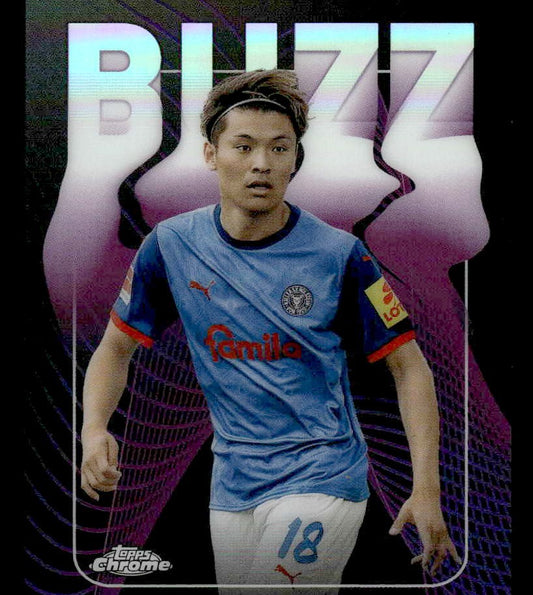 2025 Topps Chrome Bundesliga #BU-1 Shuto Machino Buzz