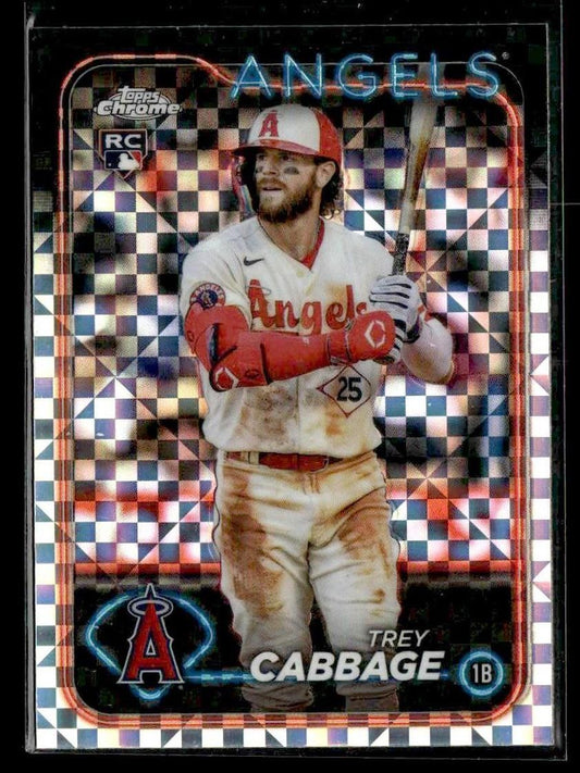 2024 Topps Chrome #226 Trey Cabbage X-Fractors