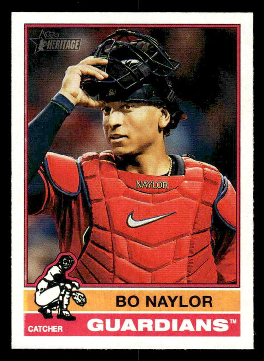 2025 Topps Heritage #366 Bo Naylor
