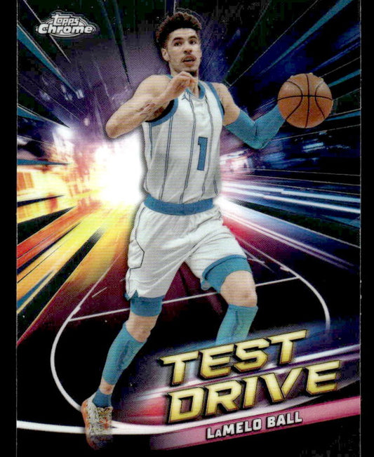 2024-25 Topps Chrome #TD-12 LeMelo Ball Test Drive