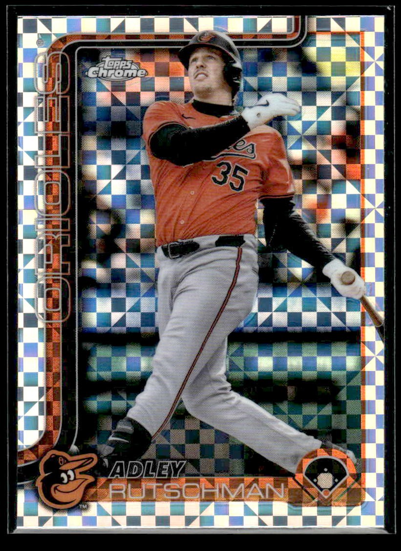 2025 Topps Chrome #271 Adley Rutschman X-Fractors