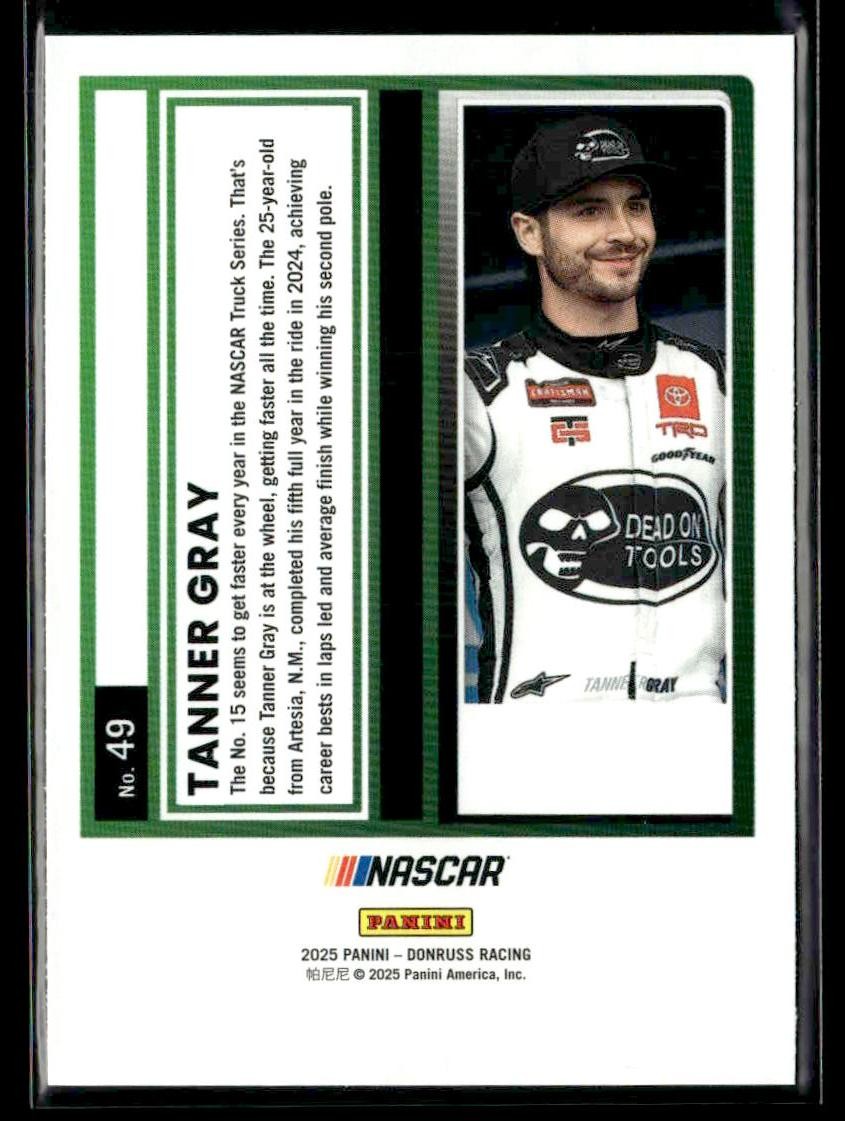 2025 Donruss #49 Tanner Gray