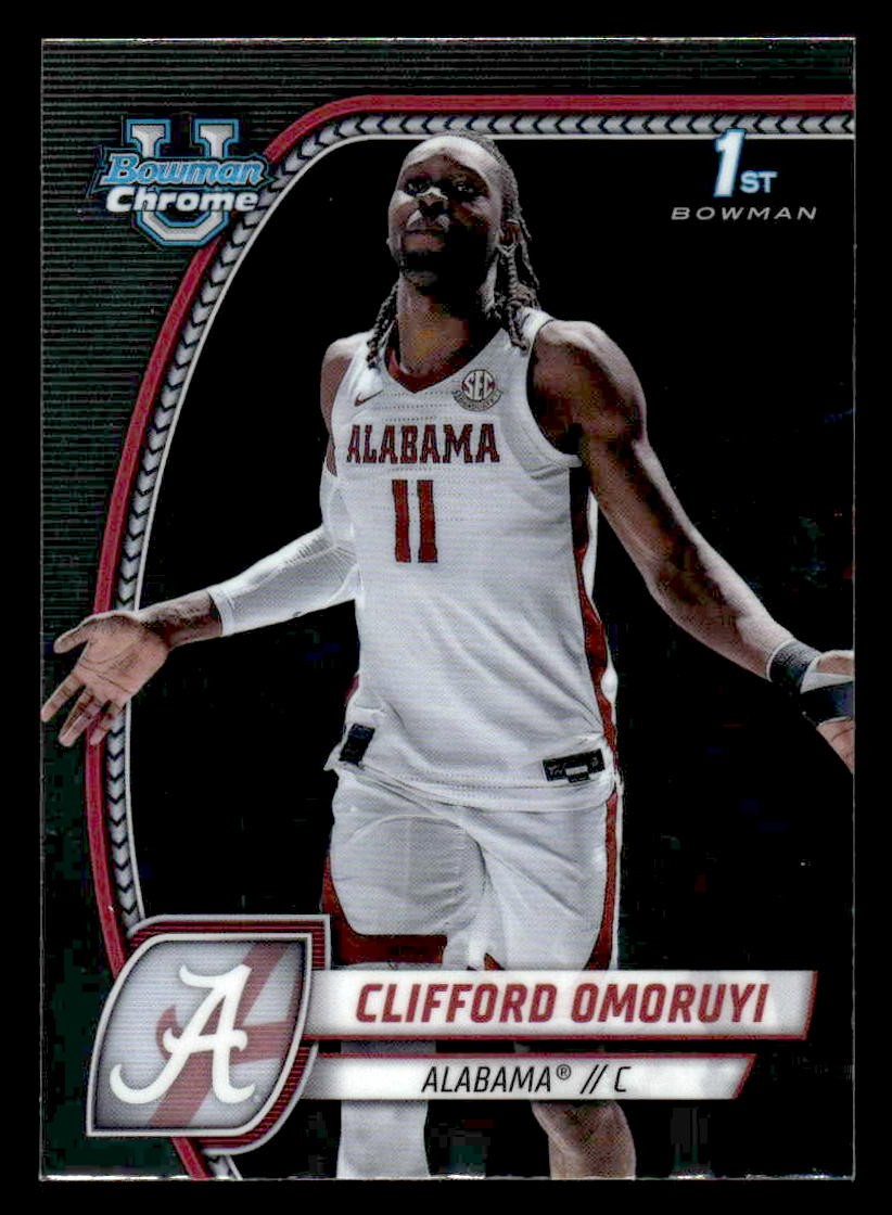 2024-25 Bowman University Chrome #14 Clifford Omoruyi