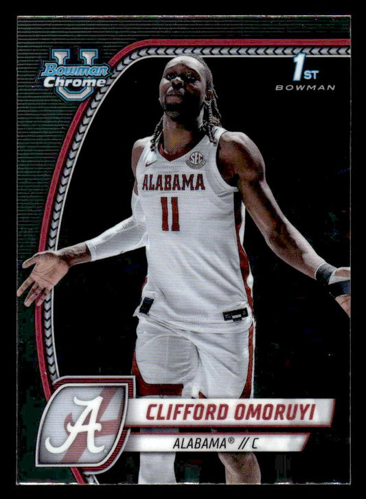 2024-25 Bowman University Chrome #14 Clifford Omoruyi