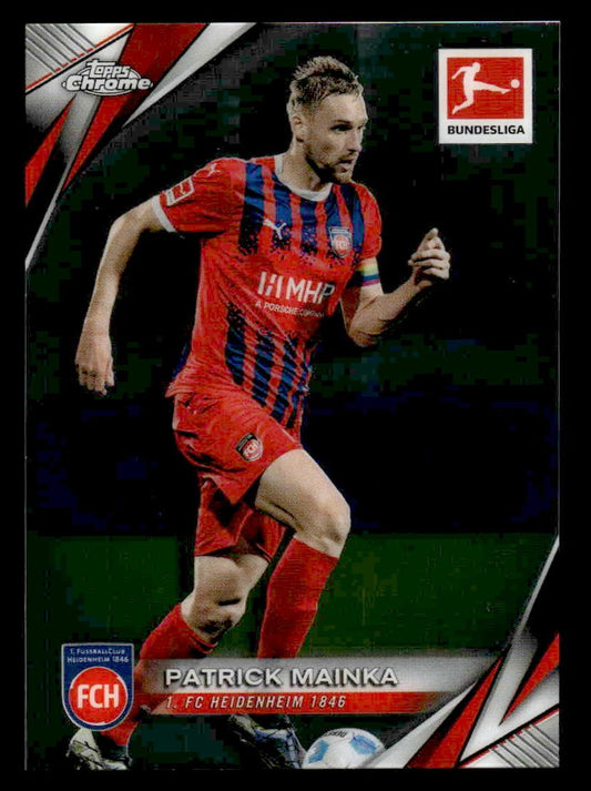 2025 Topps Chrome Bundesliga #41 Patrick Mainka