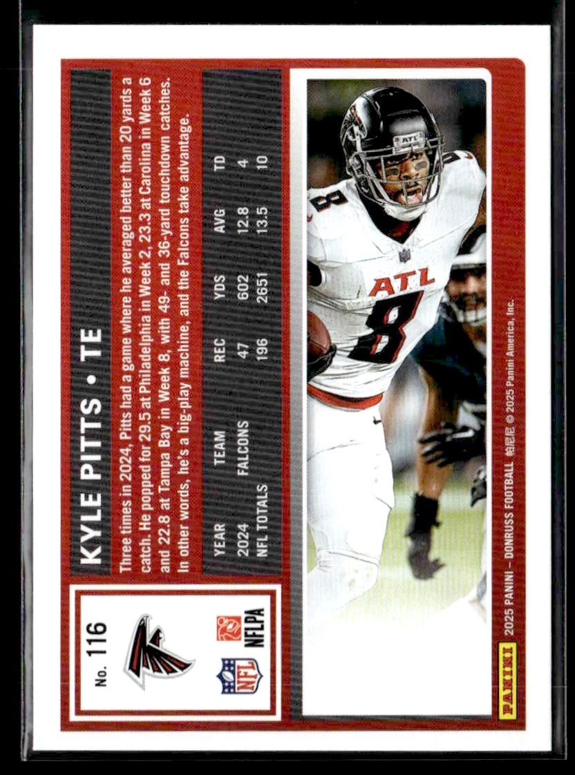 2025 Donruss #116 Kyle Pitts
