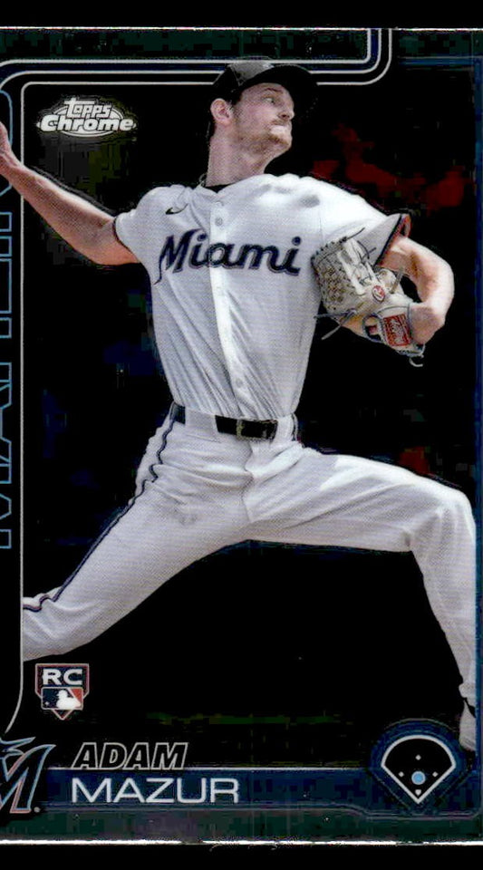 2025 Topps Chrome #157 Adam Mazur
