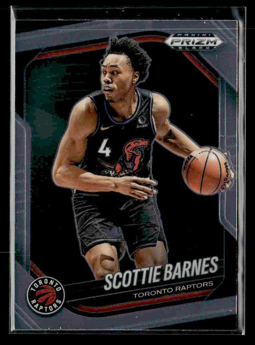 2024-25 Panini Prizm Black #65 Scottie Barnes