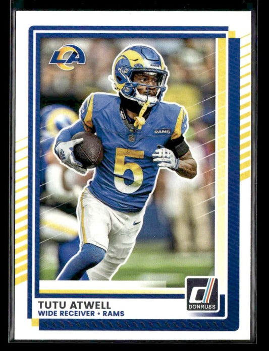 2025 Donruss #192 Tutu Atwell