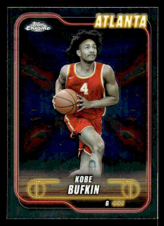 2024-25 Topps Chrome #29 Kobe Bufkin