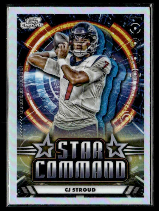 2024 Topps Chrome Cosmic #SC-11 CJ Stroud Star Command