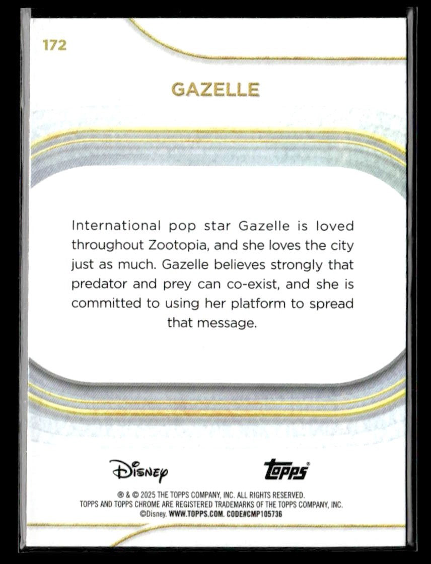π Gazelle β 2025 Topps Chrome Disney #172 π