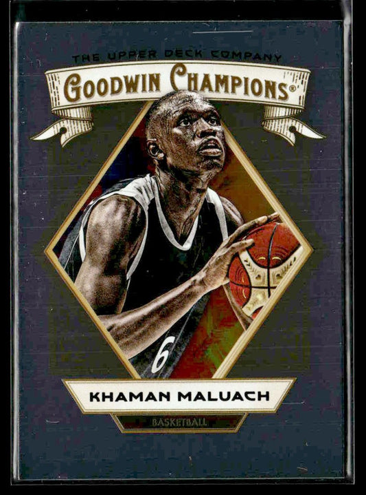 2025 Upper Deck Goodwin Champions #78 Khaman Maluach Silver Foil