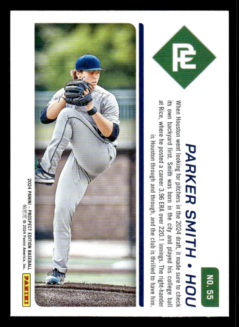 2024 Panini Prospect Edition #55 Parker Smith
