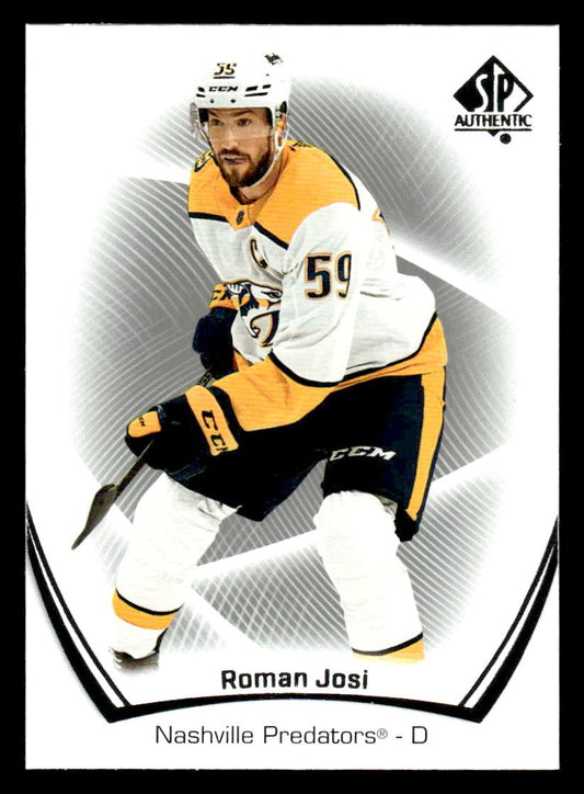 2021-22 SP Authentic #83 Roman Josi