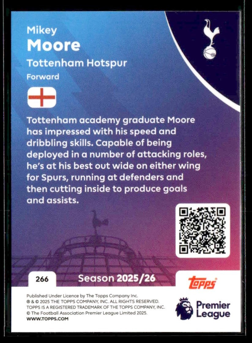 2025-26 Topps Premier League #266 Mikey Moore