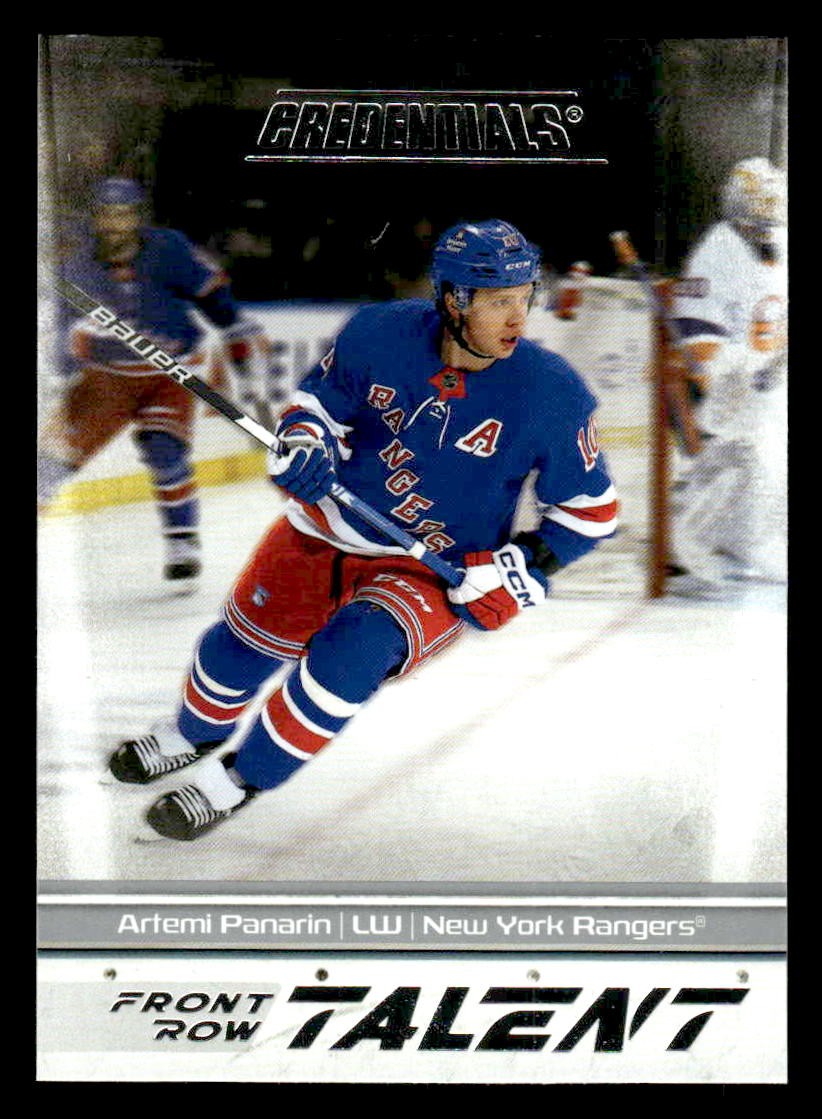 2024-25 Upper Deck Credentials #FRT-AP Artemi Panarin Front Row Talent