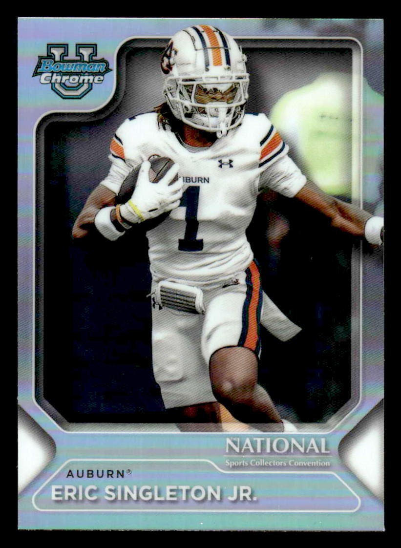 2025 Bowman Chrome U #FB-3 Eric Singleton Jr The National - Refractor